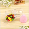 Envoltura de regalo 20 Unids / lote Forma de Helado Creativo Caja de Dulces de Plástico Baby Birthday Shower Personalidad Boxgift Drop Delivery Home Garden Fe Dhkjz