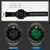 손목 시계 Synoke Digital Watch Men Sport ES 전자 LED 남성 손목 시계 50m 방수 손목 시계 야외 시간 230517