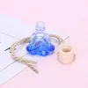 Rose Bouteille De Parfum Fleur Forme Vide Verre Voiture Huiles Essentielles Parfum Pendentif Ornement Rose Parfum Bouteilles 6 styles RRF12263