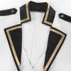 Heren Trench Coats Men Wit Middeleeuwse Steampunk Tailcoat Silver Golden Trim Botton Jacket Pirate Vampire Cosplay Gotische Victoriaanse japonse jas