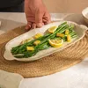 Borden creatieve onregelmatige gerechten en sets vintage hand pinch textuur servies functie el diner dessert bowl home