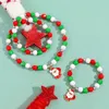 Colares pendentes Colares de moda dos fabricantes de plantas/pulseiras para crianças Presente de Natal Infantil Jóias Conjunto de miçangas da moda meninas