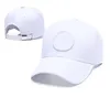 Projektant kapelusz litera baseballowe luksusowe kamienne casquette dla mężczyzn Women Włochy Hats Hats Street Fashion Fashion Beach Sun Sport Ball Cap Marka Regulowana rozmiar A6