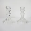 Clear Candle Holders Taper Candlestick Holder Set Tealight Candle Holders for Table Centerpiece Wedding Decor Dinner Party Festival Decoration ocean express