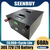 SeenRuy LTO 30s 72 V 60AH litowy bateria Titanate Użyj ogniw torebek 2,4 V dla 72V Motorcycle Solar Układ słoneczny trójkołowy