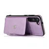 Crossbody Magnetic Envelope Vogue Phone Case för iPhone 14 13 12 Pro Max Samsung Galaxy S23 Ultra S22 Plus S21 S20 S21FE S20FE Flera kortplatser Läderplånbokskal