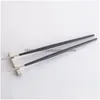 Chopsticks Ins Sushi Chic Titanium Stainless Steel Tip Double Tip Restaurant Home El Noodles Resulable Drop Droper