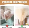 New 45 cmFaux Pampas Reed Grass Tall Fluffy Fake Plant Bouquet For Vase Filler Home Room Living Room Decor DIY Wedding Decor