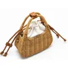 Stuff Sacks Wicker Woven Rattan Tasche Frauen Handtaschen Luxus Designer Stroh Strand Tasche Reise Schulter Umhängetaschen Tote