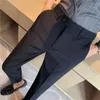 Herrenanzüge Herrenanzughosen Slim Fit Füße Modekleidung formelle Hosen Hosen Mann lässig elegant Arbeit Business Herrenkleid A88