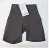 Yoga kläder Lulus-10 Yoga kostym Anpassa kvinnors sport höga midjeshorts 4-poäng byxor som kör fitness gym underkläder träning leggings fttqh