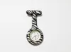 Relojes de bolsillo Reloj colgante Cuarzo Impreso Leopard Zebra Vortex