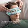 Massaggiatore per gli occhi Massaggiatore per gli occhi Sollievo dalla fatica Smart Airbag Vibration Compress Massage Bluetooth Music Relax Sleep Improve Anti Eye Bag 230517