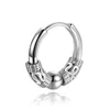 Stud 1PC Męskie stalowe kolczyki dla kobiet Hip Hop Hoop Earring dla mężczyzn kolczyki punkowe gotyckie uszy biżuteria impreza Prezent Z0517