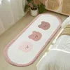 Tappeti INS Fluffy Soft Bedroom Carpet Cute Children's Bedside Rug Camera dei bambini Tappetini antiscivolo per bambini Tappetini lunghi per soggiorno Alfombra 230517