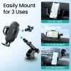 حامل هاتف Sucker Car Mount Stand GPS Telefon Mobile Cell Support for iPhone 13 12 11 Pro Max x 7 8 Xiaomi Huawei Samsung