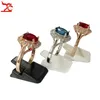 Espositore per gioielli 20 pezzi Mini porta anelli Espositore in plastica Scaffale Organizzatore Scaffale Decorazione Clip 230517