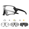 Utomhus Eyewear New Style PhotoChromic Sport Cycling Glasögon Bicycle Eyewear Mountain Bike Cycling Goggles UV400 MTB Polariserade vägsolglasögon P230518