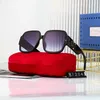 Designer LOU VUT luxury cool sunglasses fashion women's leg personality wear anti ultraviolet glasses straight with original box
