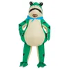 Cosplay Animal Frog Uppblåsbar kostymdräkter Klänning Anime Cosplay Christmas Carnival Halloween Party Costume For Adult Roll Play 230517