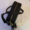 Nya designer kvinnor handväskor mjukt läder crossbody sooho disco axel väska fransade messenger väskor handväska plånbok 22 cm