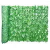 Fleurs décoratives Haie Artificielle Feuille Verte Panneaux De Clôture Faux Écran De Confidentialité Pour La Maison En Plein Air Jardin Balcon Décoration Fournitures