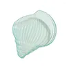 Plates Conch Shape Candy Nuts Dry Fruit Plastic Plate Dishes R7UB