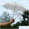 Parasol narzeczona koronkowa parasol parasol vintage nowożeńca dama na pojemnik na props