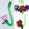 Vintage Puslar Rose Glass Bong Hookah Reting Hand Pipe Original Glass Factory Made Can Put Customer Logo av DHL UPS CNE