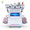 Новейший 9 в 1 EMS RF Slimbing Sculpting Machine Ice Hammer для успокоения потери веса кожи Cavitation 80K