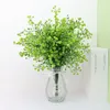 Dekorative Blumen, 36 cm, Heimdekoration, künstliches grünes Gras, Hochzeit, gefälschte Pflanzen, Ornamente für Bürotisch, El-Garten