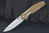 SW6720 StrVival Folding Nóż 440B Tytanowa powłoka Punkcja Point Blade G10/stalowy noża EDC z pudełkiem detalicznym