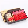 Couronnes De Fleurs Décoratives 12 Pcs Rose Coffret Cadeau Fleur De Savon Artificiel Romantique Avec Jouet Ours Fête Des Mères Saint Valentin Drop Delivery Dhrdl