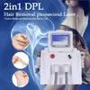 2024 New 2 in 1 ipl hair removal laser tattoo machine ND YAG Laser hair removal device painless for home use for women