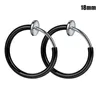 Hoop oorbellen Intrekbaar No Need Piercing Men Women Classic Hip-Hop Style H9