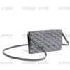 Designer varenne plånbok handväska Goya korthållare cross body väska Dam korthållare Lyx axelväskor Läder plånböcker passfodral Herr clutch väska ficka organisatör