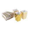 Gift Wrap Popcorn Boxes Paper Party Candy Box Container Cardboard For Holder Grad Bucket Top Open Bowl Circus Carnival Theater Drop Dhbce