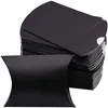 Jóias Stand 10pcs 2x55x8 Pillow Kraft Paper Candy Boxes