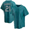 Team Baseball 2 Tom Murphy Jersey 21 Cooper Hummel 0 Sam Haggerty 3 J.P.Crawford 16 Kolten Wong 8 AJ Pollock Make Customized Pullover Flexbase Embroidery Men Women S-S