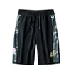 Summer Ice Mesh Men's Camouflage Luftkonditionerade elastiska shorts Snabbtorkning Capris andningsbara sportmittenbyxor