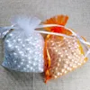 Jewelry Stand 100pcs Organza Bag 5x7 7x9 9x12 10x15cm Packaging s Wedding Party Gift Pouch Birthday Christmas s 230517