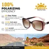 Okulary przeciwsłoneczne luksusowa marka Diamond Gradient obiektyw ogunowy spolaryzowane okulary napędzające okulary przeciwsłoneczne de sol feminino 230517