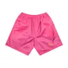 Pantalones de 23SS masculino cortos shorts masculinos shorts masculinos shorts y2k calças shorts rosa