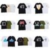 Rhude Mens Shorts designer T Shirts Fashion Shorts Loose Hundred Matching Couple Style Crewneck Short Sleeves