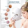 Ansiktsvårdsapparater för alltid minimalism 7 färger LED Mask Pon Therapy Antiacne Wrinkle Removal Skin Rejuvenation Face Skin Care Tools 230517