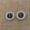 Utan lådor Lyxiga kvinnor Fashionörhängen Designer G Letter Stud Ring Pendant Top Quality Engagement Earring For Lady Wholesale