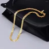 Pendant Necklaces 2023 Never Fade Wheat Ear Leaves Necklace Choker 18 K Gold Plated 316 L Titanium Stainless Steel Fine Jewelry Woman Gift