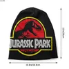 Bonnet / Crâne Casquettes Cool Jurassic Park Bonnet Bonnet Unisexe Hiver Chaud Bonnet Femme Tricot Chapeaux En Plein Air Dinosaure Monde Bonnets Casquettes Pour Hommes Femmes J230518