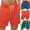Running Shorts Mens Four Point Beach Breathable Leaf Anti Splash Aports Alacks Men's Athletic With Pockets Outdoor Warm