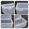 Borden pantry opslagcontainer helder deksel plastic broodje keeper bin toast box fruit cake